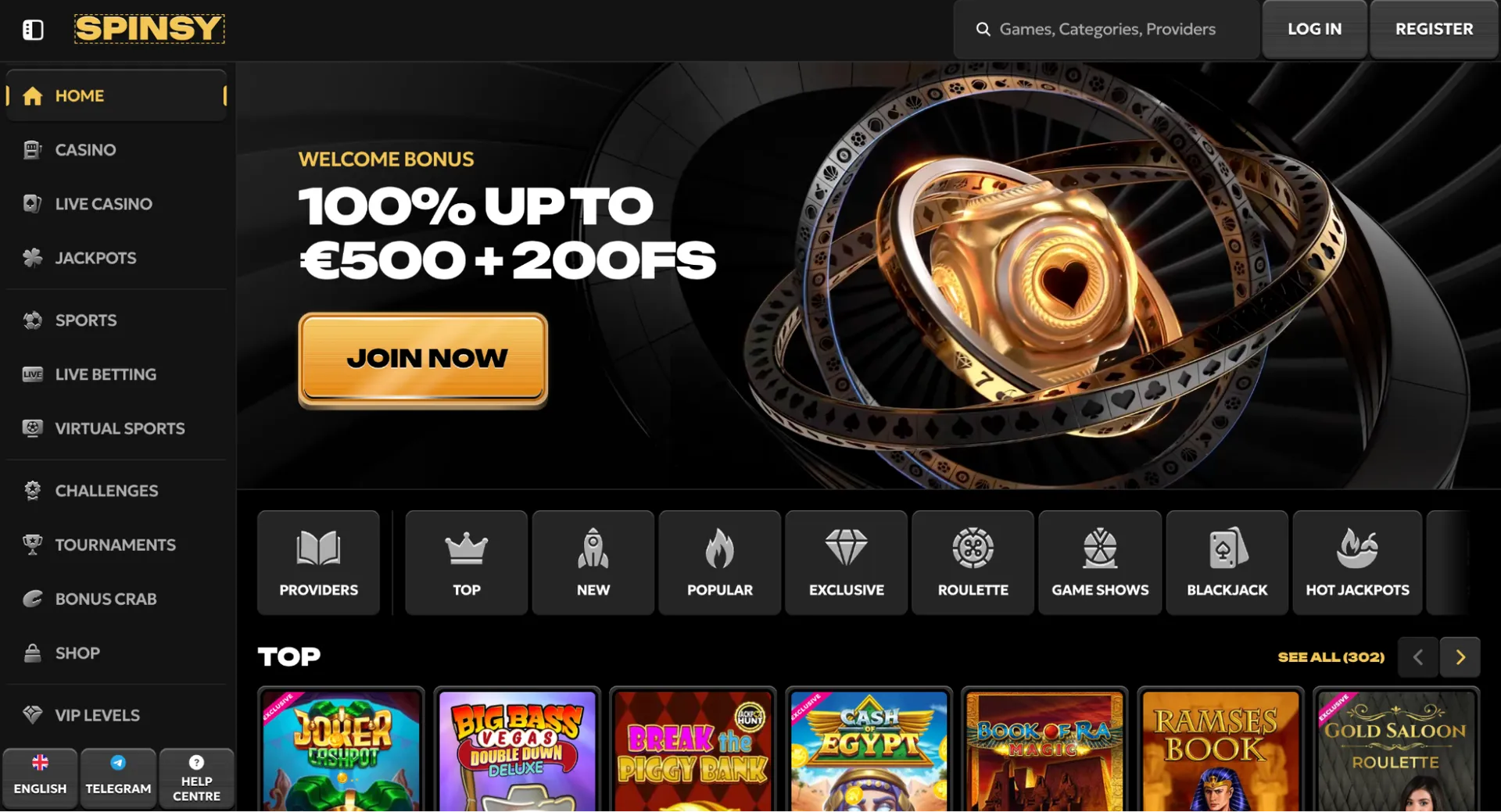 Spin Samurai Casino