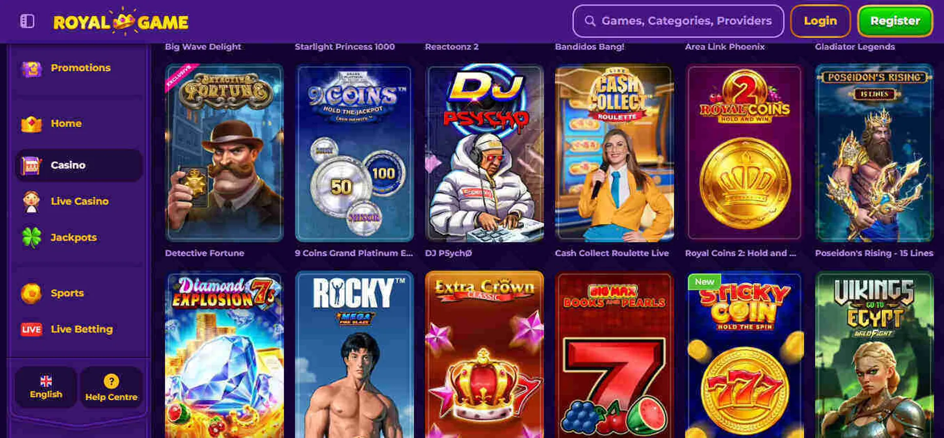 Multicanal jogo ao